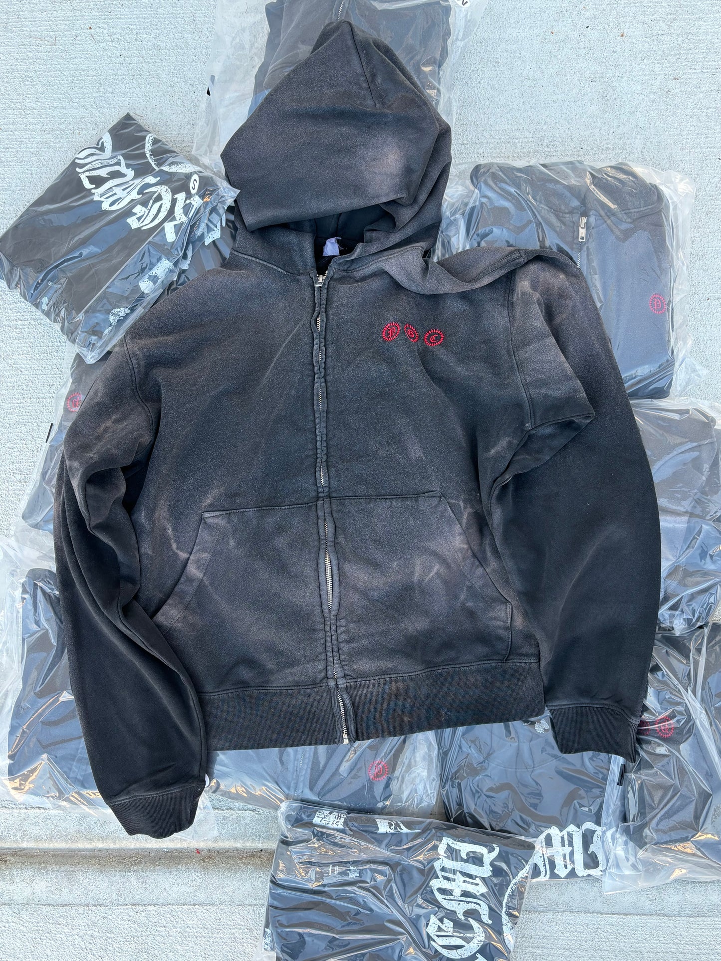 Premier "Dark Waxed" Zip-Up Jacket