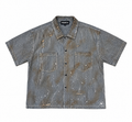 Distressed Hickory Button Up