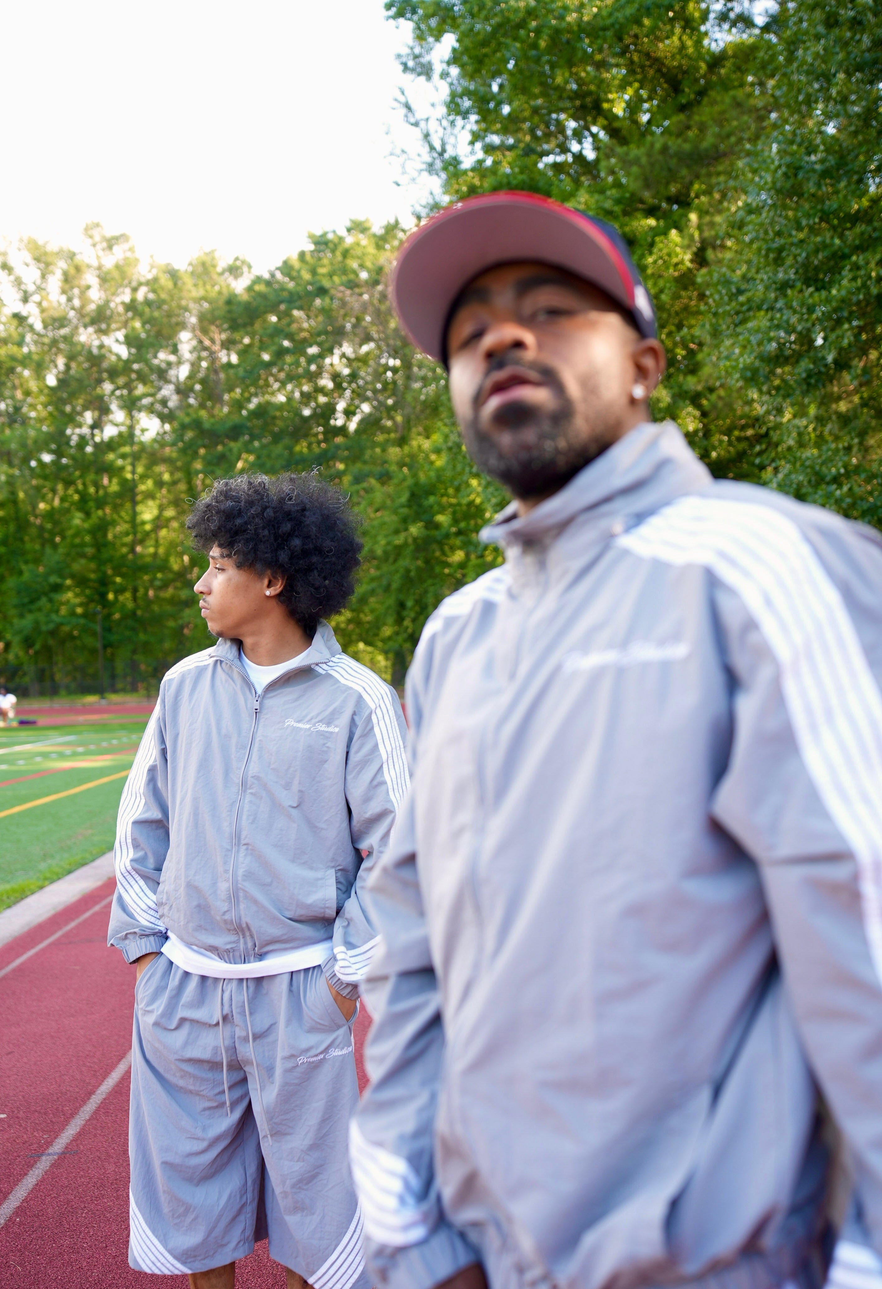 “Script” Racer Track Suit