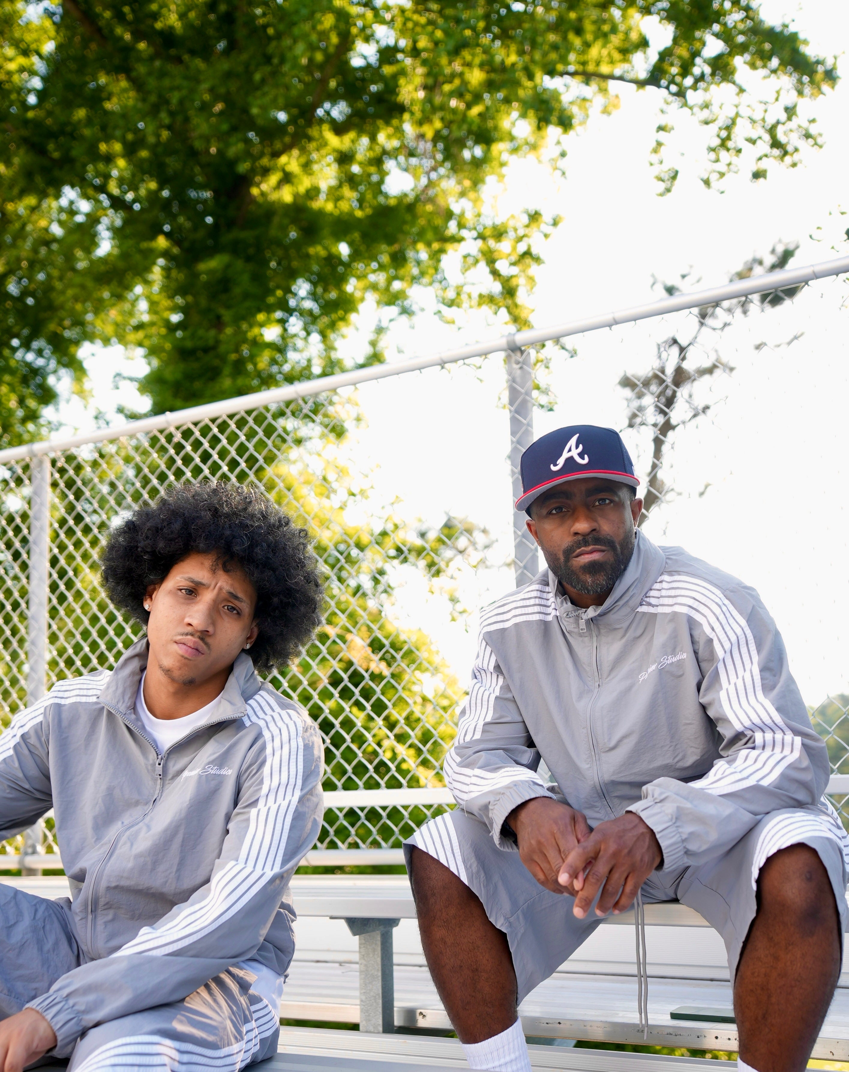 “Script” Racer Track Suit