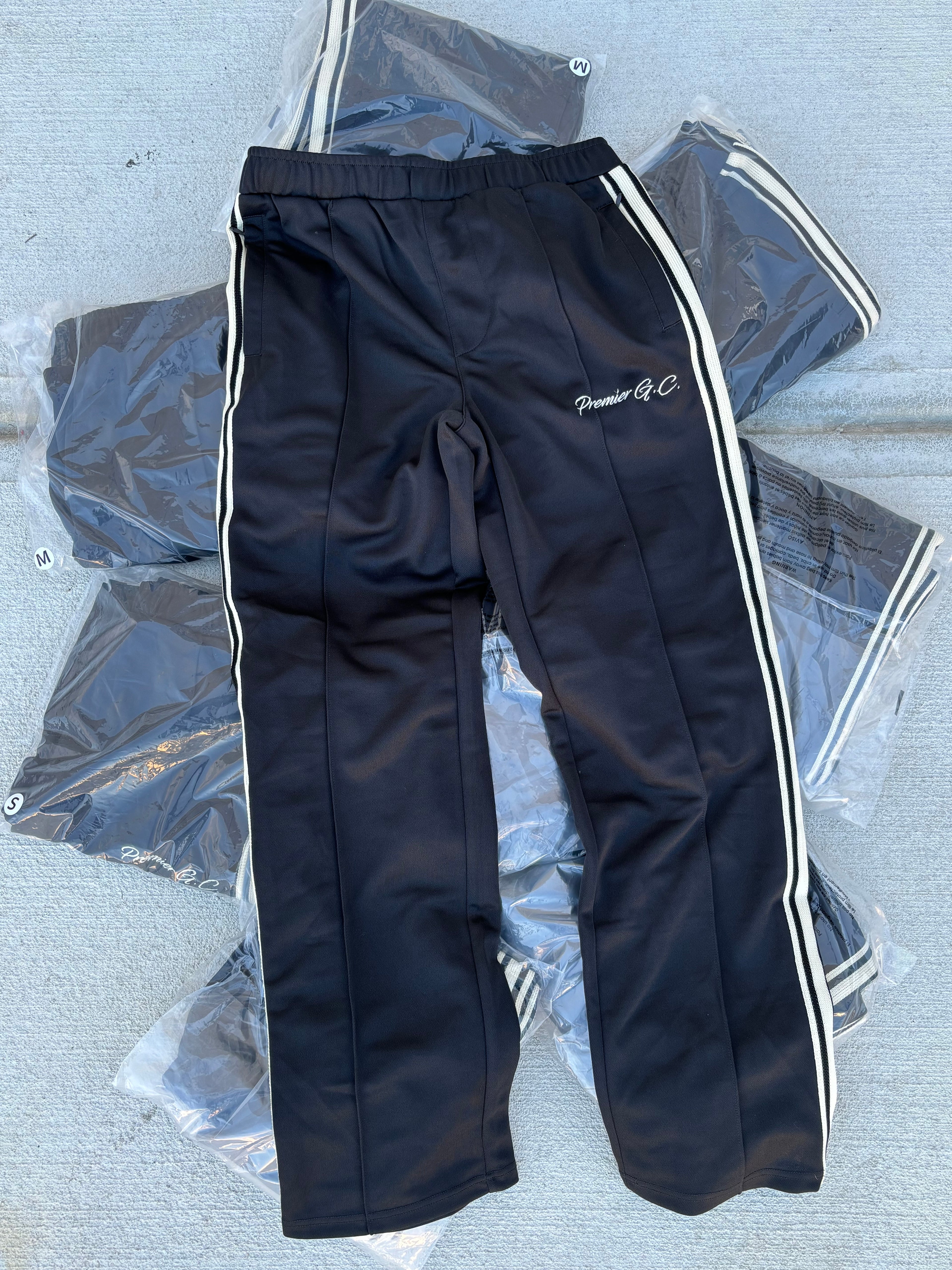 “Script” Track Pants